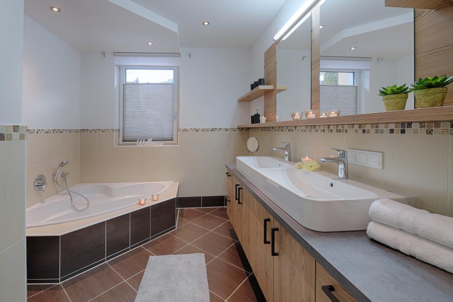 Apartment Badezimmer