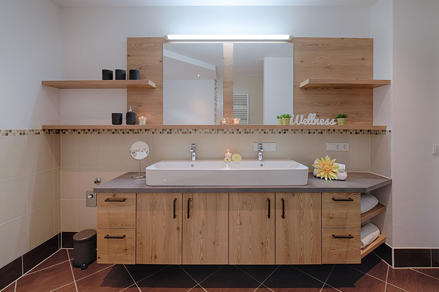 Apartment Badezimmer